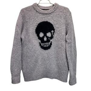 Skull Cashmere Madonna Skull Knit Sweater in Lilac Size S